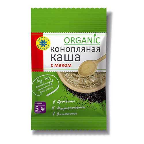 Каша Конопляная с маком Компас здоровья 30 г в Окей
