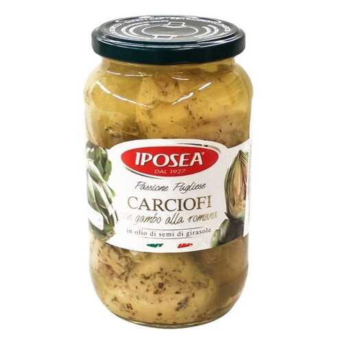 Артишоки Iposea со стеблем в масле 510 г в Окей
