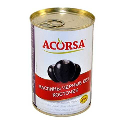 Маслины Acorsa крупные без косточки 425 г в Окей