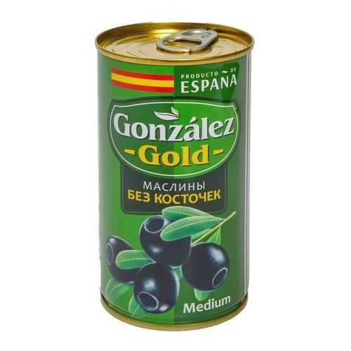 Маслины Gonzalez gold medium без косточек 350 г в Окей