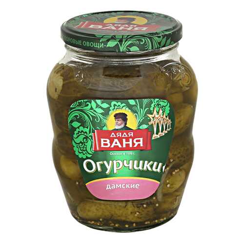 Огурцы Дядя Ваня дамские 680 г в Окей