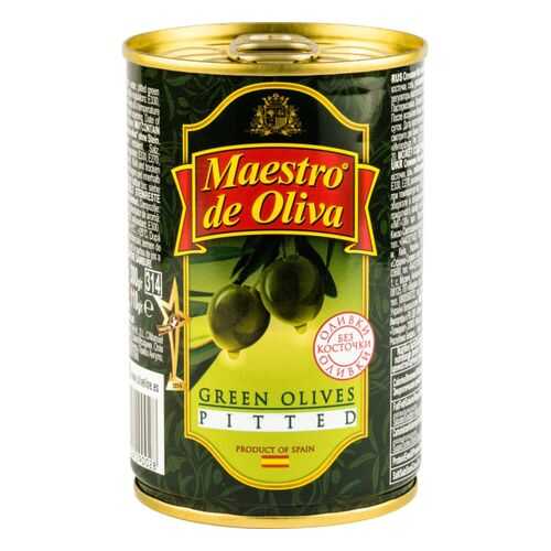 Оливки без косточки Maestro de Oliva 300 г в Окей