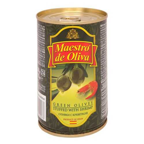 Оливки Maestro de Oliva с креветкой 300 г в Окей