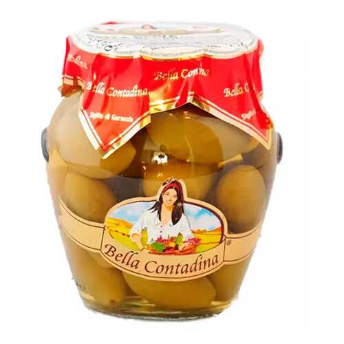 Оливки натуральные c косточкой 120/140, Bella Contadina, 580 мл в Окей