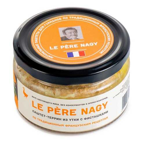Паштет-террин Le Pere Nagy из утки с фисташками ООО Ле Пер Нажи 180г Россия в Окей