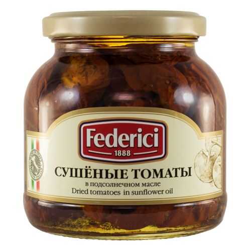 Томаты сушеные Federici в подсолнечном масле 280 г в Окей