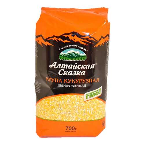 Крупа кукурузная №4 Алтайская сказка 700 г в Окей