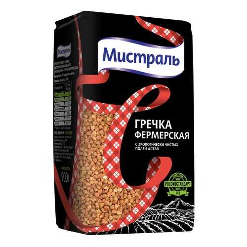 Крупа Мистраль Гречневая Фермерская 900г в Окей