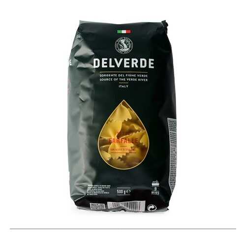 Макаронные изделия фарфалле №222, Del Verde, 500 г, Италия в Окей