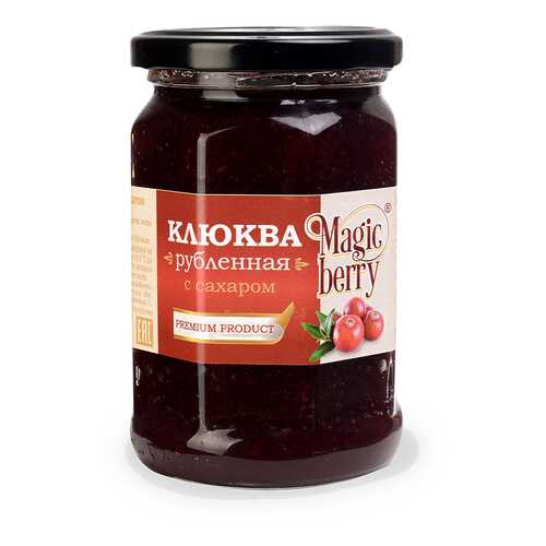 Клюква Magic Berry рубленная с сахаром 320г Беларусь в Окей