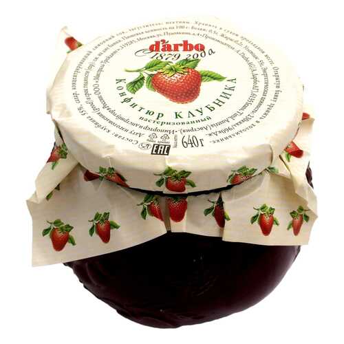 Конфитюр d'arbo Клубника 640г Австрия в Окей