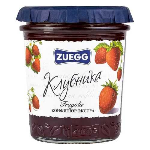 Конфитюр экстра Zuegg клубника 320 г в Окей