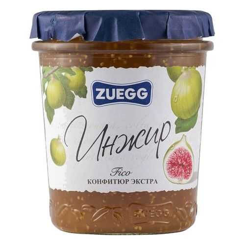 Конфитюр Zuegg экстра инжир 330 г в Окей