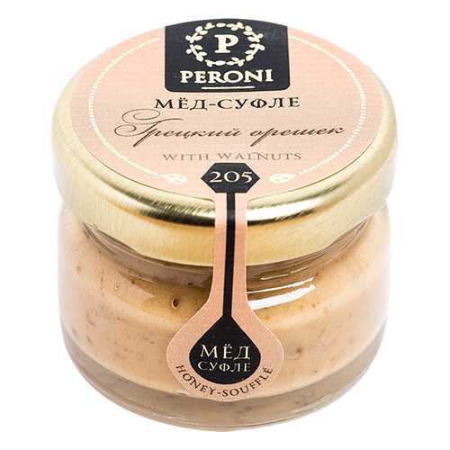 Мед-суфле Peroni Honey грецкий орешек 30 г в Окей