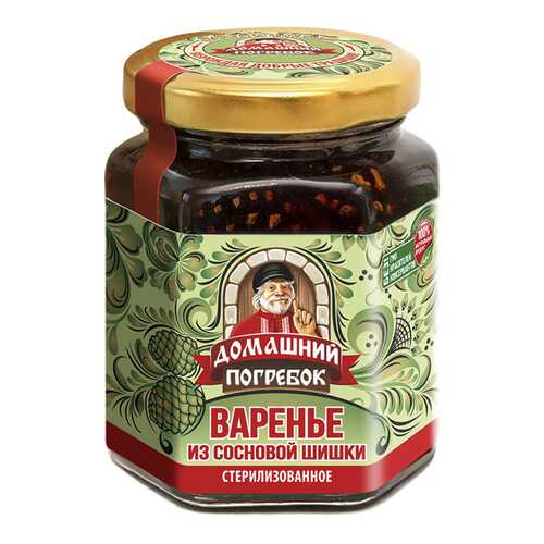 Варенье Домашний погребок из сосновой шишки 250 мл в Окей
