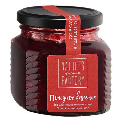 Варенье Nature's Own Factory Вишневый пирог с гречишным чаем ООО Кондитер-Сервис 250г в Окей