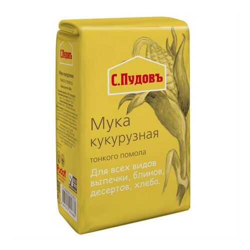 Мука кукурузная С.Пудовъ 450 г в Окей