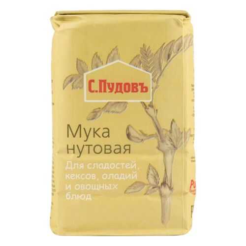 Мука нутовая С.Пудовъ без гмо 450 г в Окей