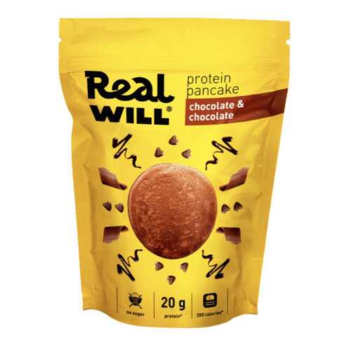 Смесь Real Will для приготовления блинов Шоколад 400 г в Окей