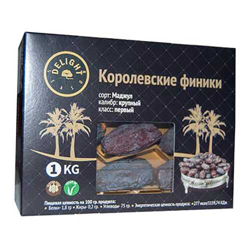 Финики Delight Season сушеные с косточкой 1000 г в Окей