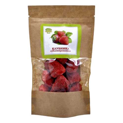 Клубника Organic Food сублимированная 20 г в Окей