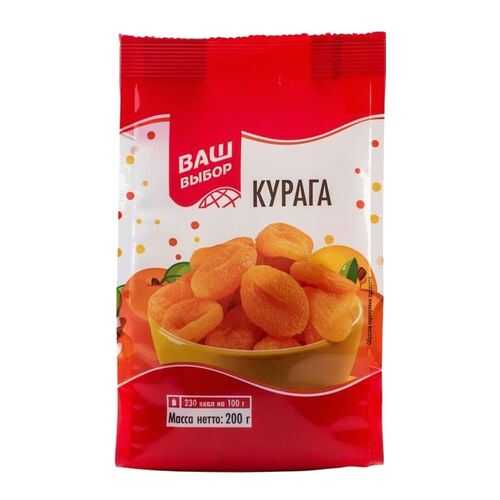 Курага Ваш выбор 200 г в Окей