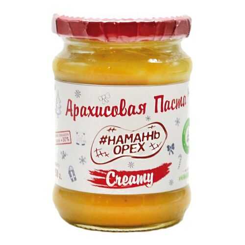 Арахисовая паста Намажь Орех creamy 250 г в Окей