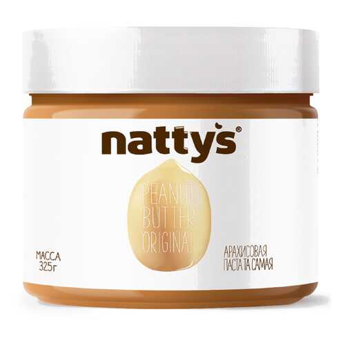 Арахисовая паста Nattys Original 325 г в Окей