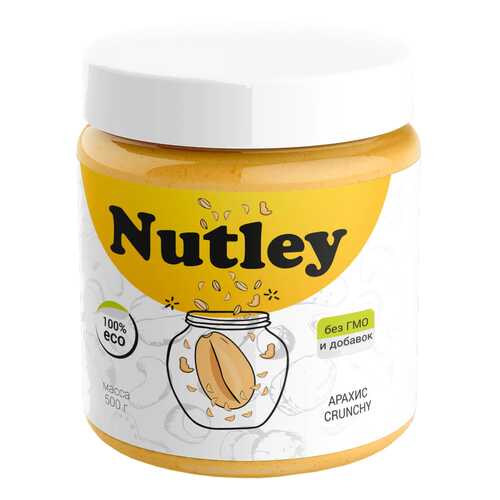 Арахисовая паста Nutley Crunchy 500 г в Окей
