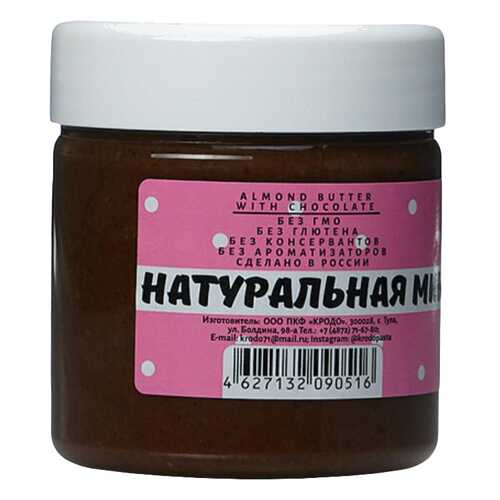 Натуральная миндальная паста Krodo с шоколадом 150 г в Окей