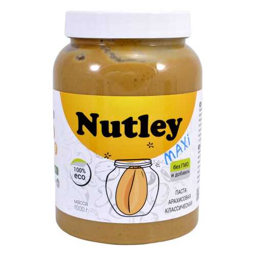 Паста арахисовая Nutley классическая 1 кг в Окей