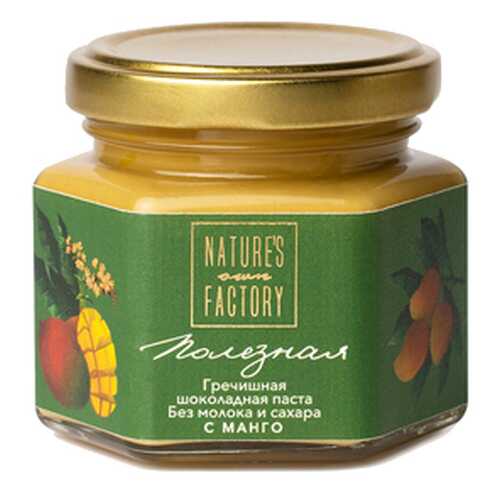 Паста гречишная шоколадная с манго Nature's own Factory 120 г в Окей