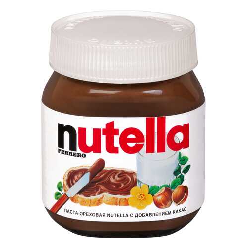 Паста шоколадная Nutella с добавлением какао 350 г в Окей
