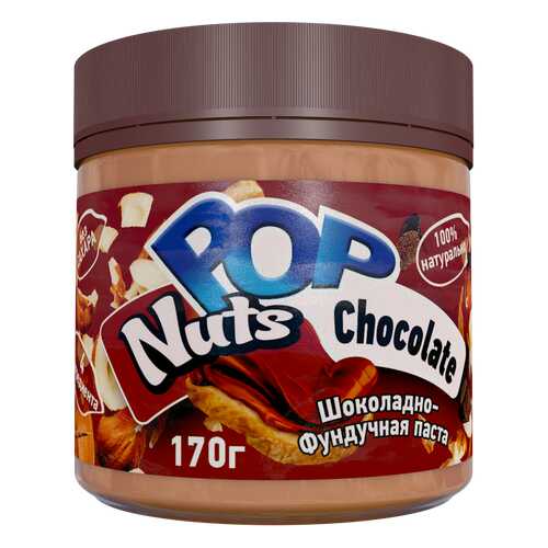 Шоколадно-Фундучная паста POP Nuts Chocolate, 170 г в Окей