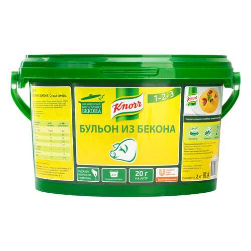 Бульон Knorr бекон 2 кг в Окей