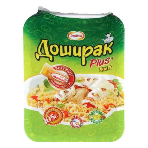 Лапша Doshirak plus быстрого приготовления 105 г в Окей
