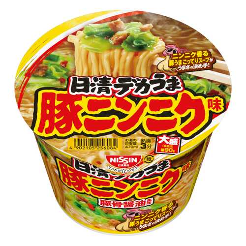 Лапша Nissin Рамэн со свининой и чесноком 111 г в Окей