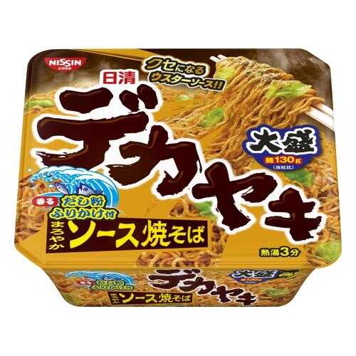 Лапша NISSIN ЯКИСОБА с вустерширским соусом,капустой и приправой,чашка,160 гр, Япония в Окей