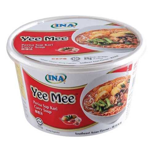 Лапша Yee Mee Ina карри с морепродуктами быстрого приготовления 100 г в Окей