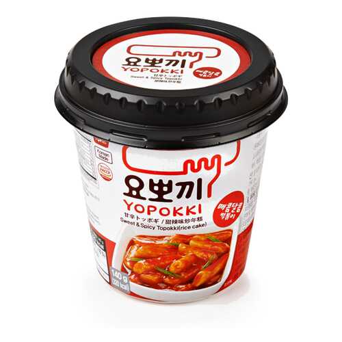 Рисовые палочки Young Poong Топокки сладко-острые 140 г в Окей