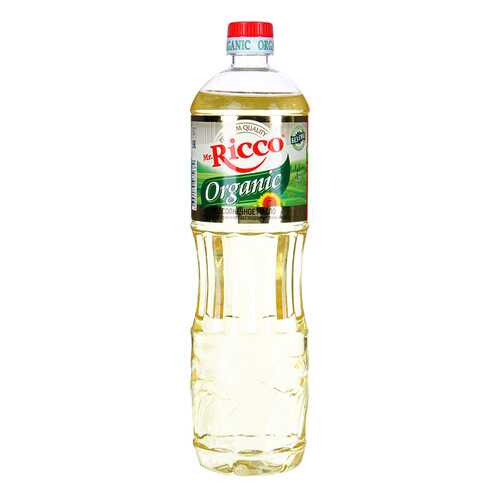Масло Mr.Ricco organic подсолнечное рафинированное 1 л в Окей