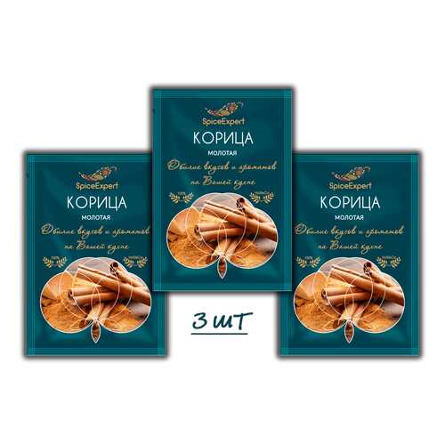 Корица молотая SpiceExpert 3 шт 15 г в Окей