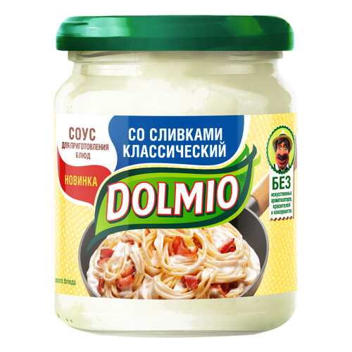Соус для приготовления блюд DOLMIO со сливками «Классический» 200 г в Окей