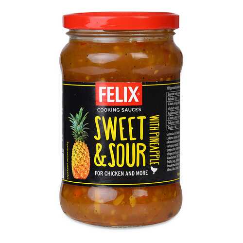 Соус Felix кисло-сладкий с ананасом SIA “Orkla Foods Latvia” 400г Латвия в Окей