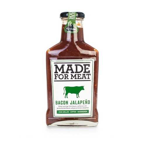 Соус томатный Kuhne Made for Meat с беконом и перцем Халапеньо, 375мл, Германия в Окей