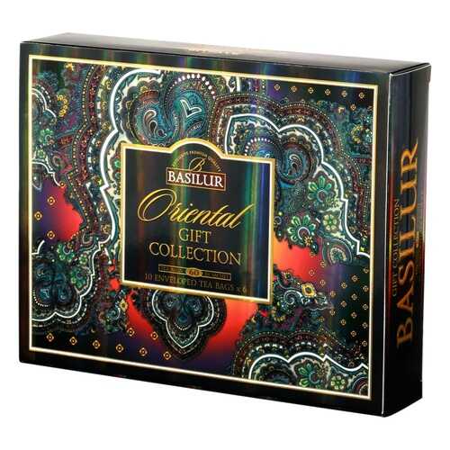 Чай Basilur Oriental Gift Collection, ассорти, 60 пакетиков в Окей