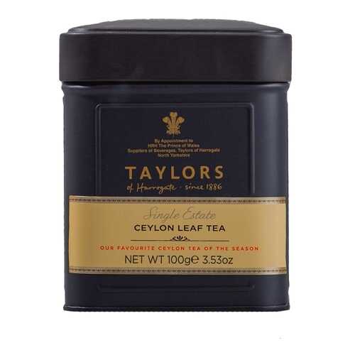Чай черный Цейлон с единой плантации Taylors of Harrogate 100 г, Великобритания в Окей