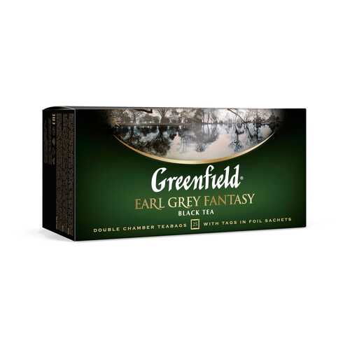 Чай черный Greenfield Earl Grey Fantasy 25 пакетиков в Окей