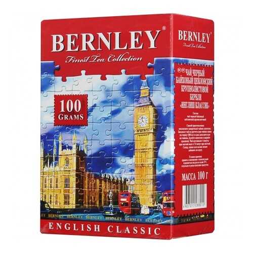 Чай черный листовой Bernley english classic 100 г в Окей