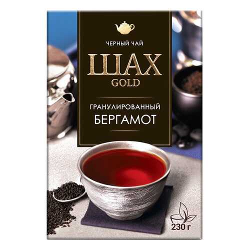Чай черный листовой Шах Gold Бергамот 230 г в Окей